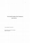 Research paper thumbnail of Novels and the Sociology of the Contemporary