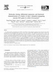 Research paper thumbnail of Molecular cloning, differential expression and 3D structural analysis of the MHC class-II β chain from sea bass (Dicentrarchus labrax L.)