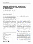 Research paper thumbnail of Motivation for blood donation among African Americans: developing measures for stage of change, decisional balance, and self-efficacy constructs