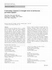 Research paper thumbnail of Contrasting responses to drought stress in herbaceous perennial legumes