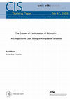 Research paper thumbnail of The Causes of Politicization of Ethnicity: A Comparative Case Study of Kenya and Tanzania