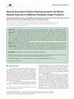 Research paper thumbnail of Muscle Activation Pattern During Isometric Ab Wheel Rollout Exercise in Different Shoulder Angle-Positions