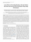 Research paper thumbnail of Acute Effects of Stretching Routines with and without Rest Intervals between Sets in the Bounce Drop Jump Performance_2015