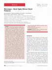 Research paper thumbnail of Microalgae-novel highly efficient starch producers