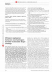 Research paper thumbnail of Efficient replication between non-hydrogen-bonded nucleoside shape analogs