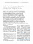 Research paper thumbnail of The effect of water table fluctuation on soil respiration in a lower coastal plain forested wetland in the southeastern U.S