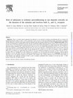 Research paper thumbnail of Role of adenosine in ischemic preconditioning in rats depends critically on the duration of the stimulus and involves both A1 and A3 receptors