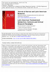 Research paper thumbnail of Latin American Transnational Solidarities: Contexts and Critical Research Paradigms