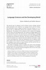 Research paper thumbnail of Language Science and the Developing World