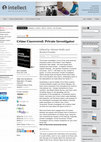 Research paper thumbnail of (Alistair Rolls and Rachel Franks, Eds) Crime Uncovered: the private investigator