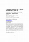 Research paper thumbnail of Comparaison d'approches pour la détection et l'identification de visages 2D