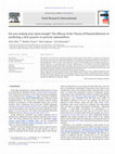 Research paper thumbnail of Are you cooking your meat enough? The efficacy of the Theory of Planned Behavior in predicting a best practice to prevent salmonellosis