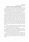 Research paper thumbnail of Variantes da Língua portuguesa como construção de uma identidade: confrontando João-Maria Vilanova e Conceição Lima