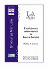 Research paper thumbnail of Participarea cetăţenească în luarea deciziei