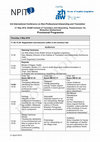 Research paper thumbnail of 3rd International Conference on Non-Professional Interpreting and Translation Provisional Programme