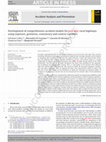 Research paper thumbnail of Development of comprehensive accident models for two-lane rural highways using exposure, geometry, consistency and context variables