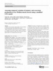 Research paper thumbnail of The Role of Managed Forest Ecosystems: A Modeling Based Approach