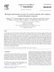 Research paper thumbnail of Biological performance in goats of a porous titanium alloy�biphasic calcium phosphate composite