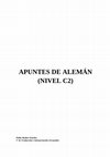 Research paper thumbnail of APUNTES DE ALEMÁN (NIVEL C2