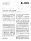 Research paper thumbnail of Warm season precipitation climatology: first European results