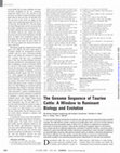 Research paper thumbnail of The Genome Sequence of Taurine Cattle: A Window to Ruminant Biology and Evolution