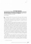 Research paper thumbnail of RESEÑA: LUIS FERNANDO RESTREPO, El estado impostor. Apropiaciones literarias y culturales de la memoria de los muiscas y la América indígena, por DAVID SOLODKOW