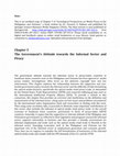 Research paper thumbnail of Chapter 3 The Government's Attitude towards the Informal Sector and Piracy