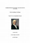 Research paper thumbnail of Correspondance de Marc-Auguste Pictet (1752-1825). Partie scientifique et technique, t. II : Les correspondants français (version mise à jour)