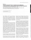 Research paper thumbnail of Current Controlled Trials in Cardiovascular Medicine: a new journal for a new age (http://cvm.controlled-trials.com)