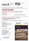 Research paper thumbnail of Presentazione di Michele Colucci, Paolo Barcella, Frontalieri, "Archivio Storico dell'Emigrazione Italiana", 12, 2016