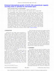 Research paper thumbnail of Enhanced heteroepitaxial growth of CoCrPt–SiO[sub 2] perpendicular magnetic recording media on optimized Ru intermediate layers