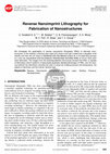 Research paper thumbnail of Reverse Nanoimprint Lithography for Fabrication of Nanostructures