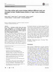 Research paper thumbnail of Tree-ring carbon and oxygen isotopes indicate different water use strategies in three Mediterranean shrubs at Capo Caccia (Sardinia, Italy)