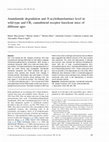 Research paper thumbnail of Anandamide degradation and N-acylethanolamines level in wild-type and CB1 cannabinoid receptor knockout mice of different ages: Anandamide degradation in CB1 knockout mice