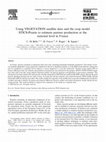 Research paper thumbnail of Using VEGETATION satellite data and the crop model STICS-Prairie to estimate pasture production at the national level in France