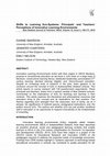 Research paper thumbnail of Shifts to learning eco-systems: Principals' and teachers' perceptions of innovative learning environments