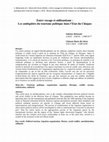 Research paper thumbnail of Entre voyage et militantisme : Les ambigüités du tourisme politique dans l'Etat du Chiapas