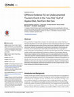 Research paper thumbnail of Offshore Evidence for an Undocumented Tsunami Event in the 'Low Risk' Gulf of Aqaba-Eilat, Northern Red Sea