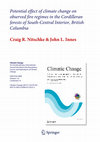 Research paper thumbnail of Potential effect of climate change on observed fire regimes in the Cordilleran forests of South-Central Interior, British Columbia