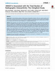 Research paper thumbnail of SMAD3 is associated with the total burden of radiographic osteoarthritis: the Chingford study