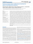 Research paper thumbnail of Human synapses show a wide temporal window for spike-timing-dependent plasticity