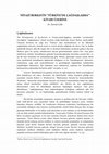 Research paper thumbnail of NİYAZİ BERKES'İN "TÜRKİYE'DE ÇAĞDAŞLAŞMA" KİTABI ÜZERİNE