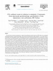 Research paper thumbnail of CO 2 outburst events in relation to seismicity: Constraints from microscale geochronology, geochemistry of late Quaternary vein carbonates, SW Turkey