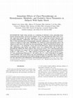 Research paper thumbnail of Immediate effects of chest physiotherapy on hemodynamic, metabolic, and oxidative stress parameters in subjects with septic shock