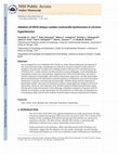 Research paper thumbnail of Ablation of iNOS delays cardiac contractile dysfunction in chronic hypertension