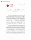 Research paper thumbnail of Natural and Artificial Impartiality