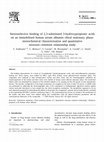 Research paper thumbnail of Stereoselective binding of 2,3-substituted 3-hydroxypropionic acids on an immobilised human serum albumin chiral stationary phase: stereochemical characterisation and quantitative structure–retention relationship study