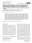 Research paper thumbnail of Molecular photochromic systems: a theoretical and experimental investigation on zinc(II) dithizonate