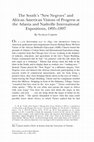 Research paper thumbnail of "The South's "New Negroes" and African American Visions of Progress at the Atlanta and Nashville International Expositions, 1895-1897," Journal of Southern History (May 2014)