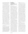 Research paper thumbnail of “Truly, Skeptical,” review of Peter Plagens, Bruce Nauman: The True Artist